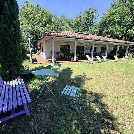 Maison Ecologique Avec Piscine Privee, Jusqu'a 6 Personnes - Fr-1-824-25 Ferienhaus Le Buisson-de-Cadouin